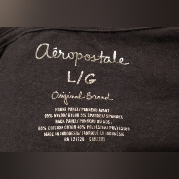 Navy Blue Lace Front T-Shirt - Picture 2 of 3